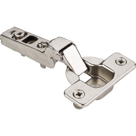 HARDWARE RESOURCES 110° Standard Duty Partial Overlay Cam Adjustable Self-close Hinge with Press-in 8 mm Dowels 500.0179.75